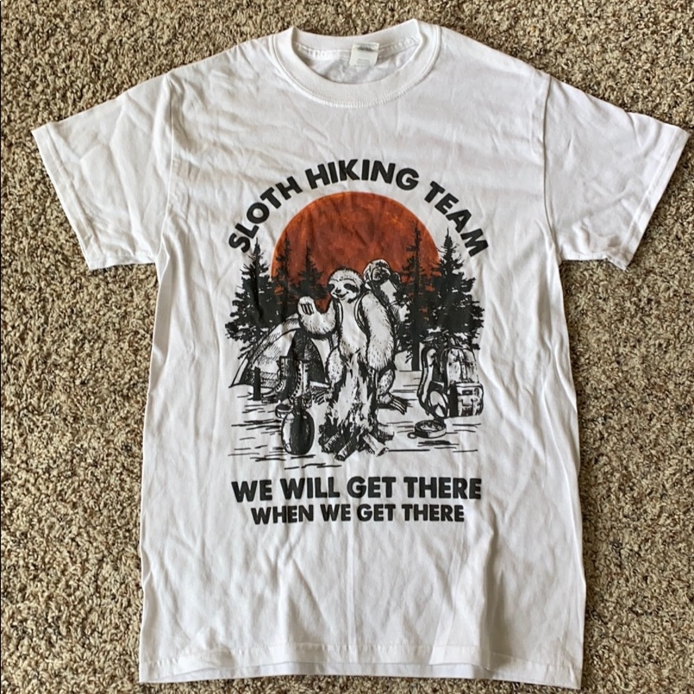 Cute Sloth Cotton Tee